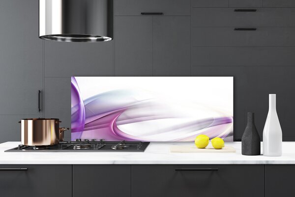Sklenený obklad Do kuchyne Abstrakcia umenie 125x50 cm