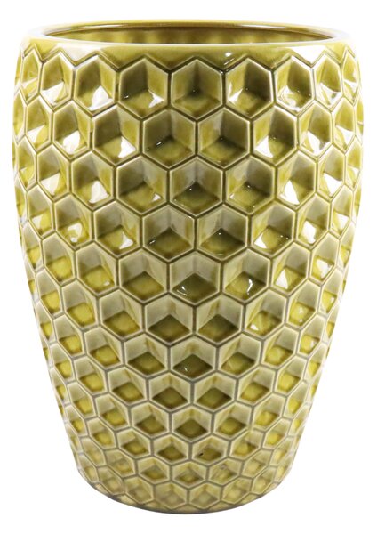 Keramický kvetináč Versaille – Žltý XL (38 x 54 cm)