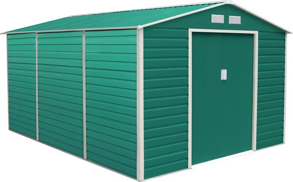 G21 Záhradný domček G21 GAH 1300 - 340 x 382 cm, zelený G21-63900586
