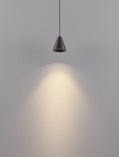 Moderný LED luster Irmos čierna