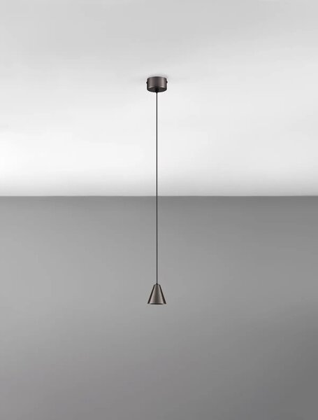 Moderný LED luster Irmos čierna