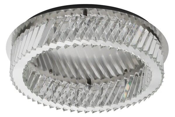 Moderné LED stropné svietidlo Arietta nikel 34W (9333088)