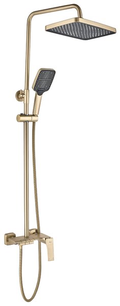 Sprchový set PREMIUM REA JOE Brush Gold