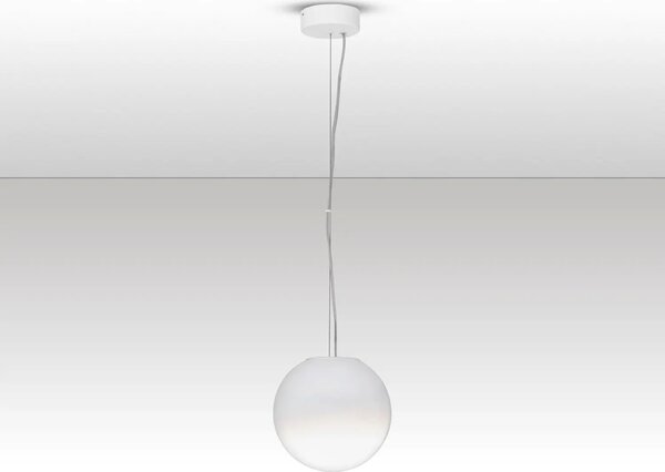 Dizajnový LED luster Bolita biela 7W