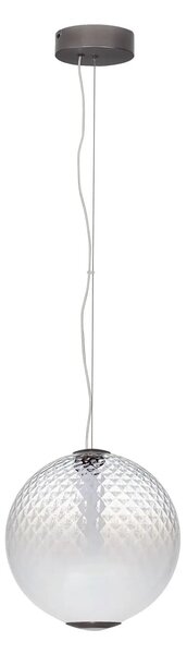 Moderný LED luster Aora sivá A (9191244)