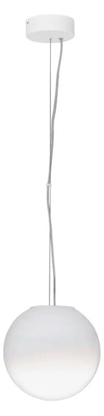 Dizajnový LED luster Bolita biela 7W