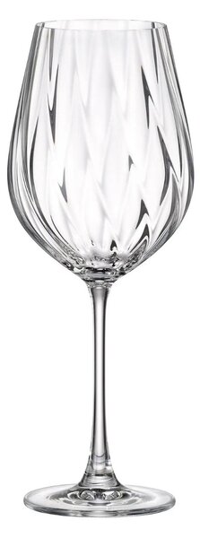 Bohemia Crystal Poháre na červené víno Cora 650 ml (súprava 6 ks)