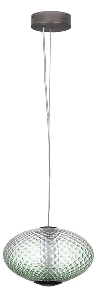 Moderný LED luster Aora sivá C