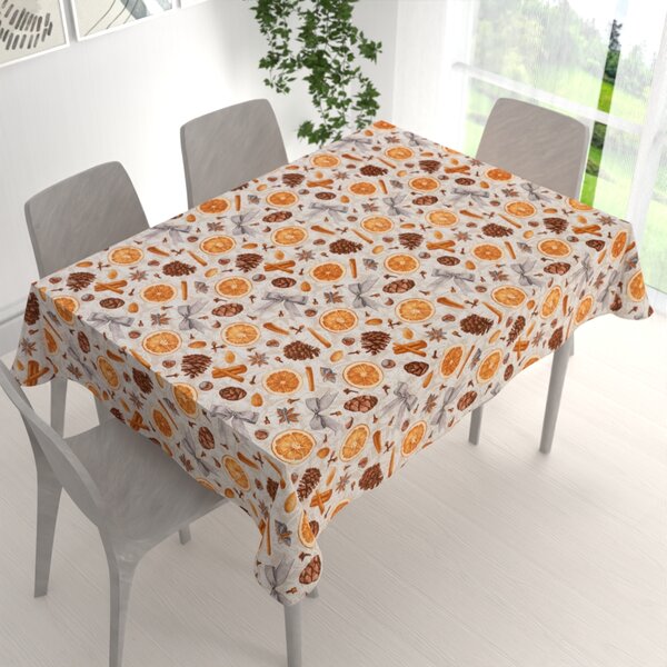 Biante Dekoračný obdĺžnikový obrus Leona LN-171 Vôňa jesene 50x100 cm