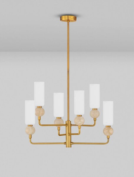 Moderný luster Filomena Tmavo sivá 55 – 55 cm