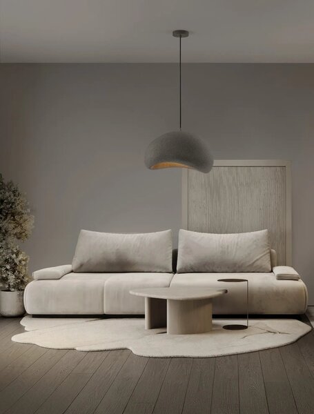 Minimalisticky luster Aere sivá 50