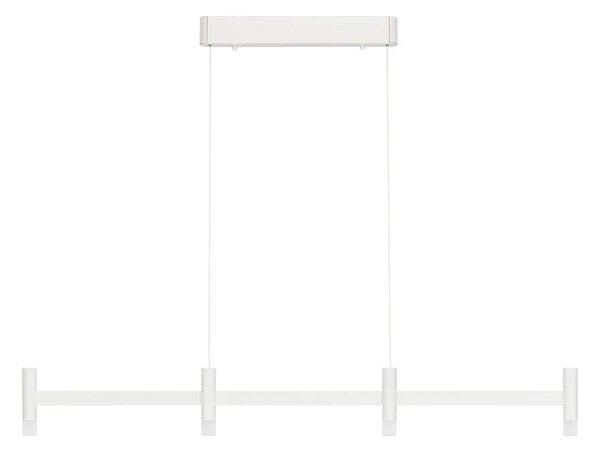 Moderný LED luster Poetic 3000 K biela 111