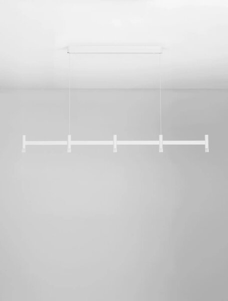 Moderný LED luster Poetic 3000 K biela 147