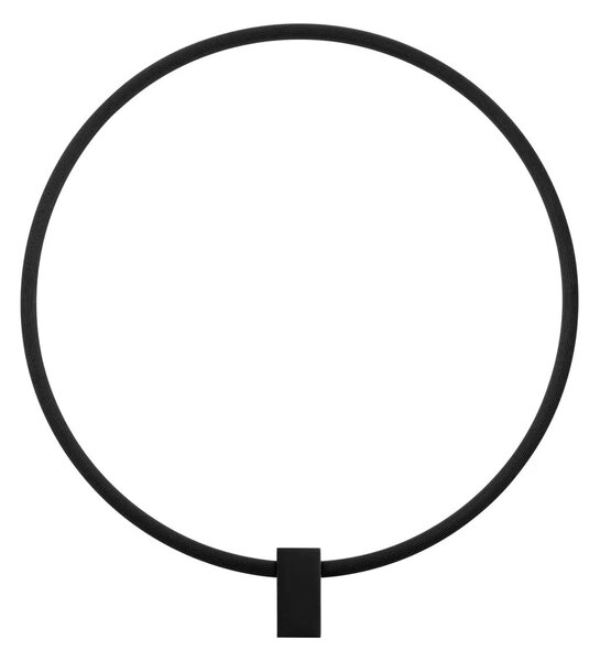 Minimalistcký LED nástenné svietidlo Cercio čierna