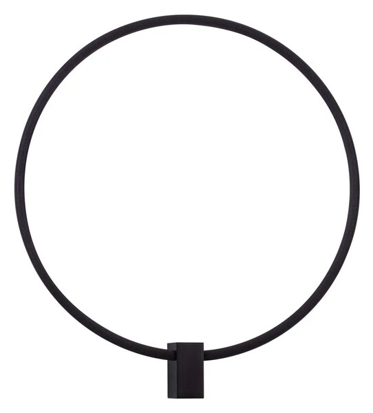 Minimalistcký LED nástenné svietidlo Cercio čierna