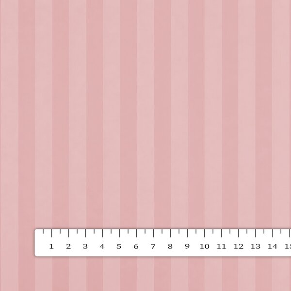 Damašek Atlas Grádl ružový - pásiky 1 cm DM-024 - metráž šírka 300 cm