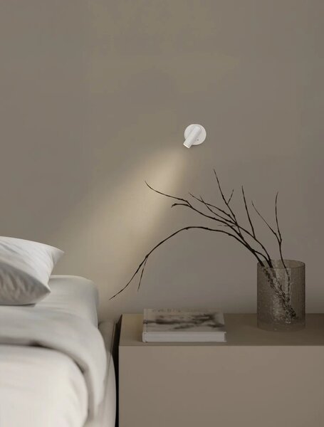 Moderné LED nástenné svietidlo Pictor biela