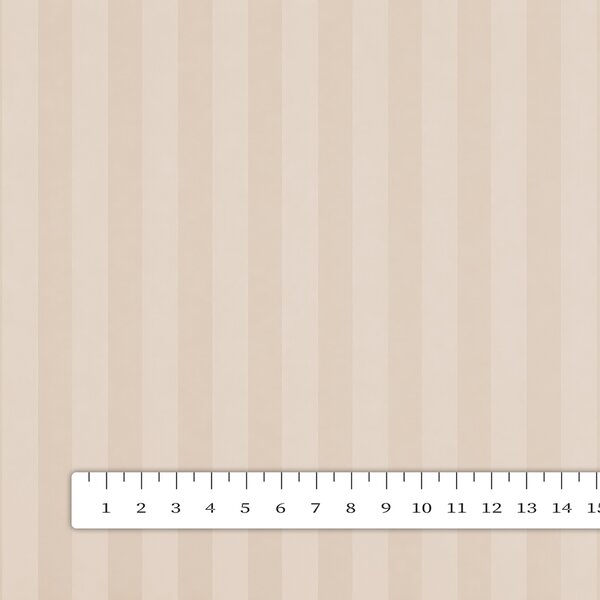 Damašek Atlas Grádl krémovo béžový - pásiky 1 cm DM-023 - metráž šírka 300 cm