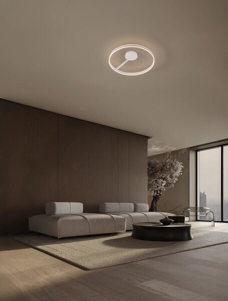 Moderné LED stropné svietidlo Bianco biela 80