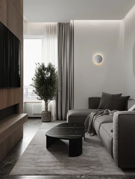 Moderné LED nástenné svietidlo Alida 2700 K biela 30