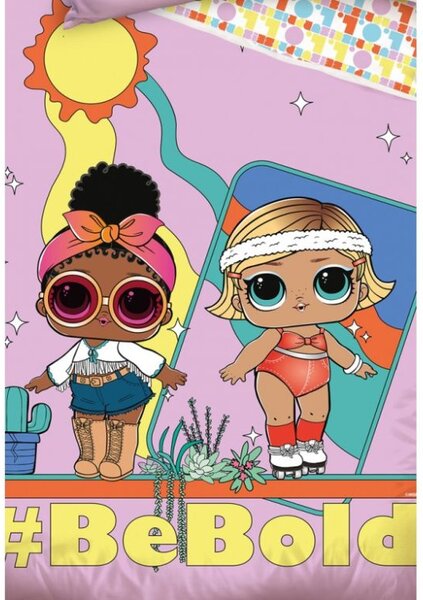 Detské obliečky L.O.L. Surprise Summer Dayz 140x200/70x90 cm