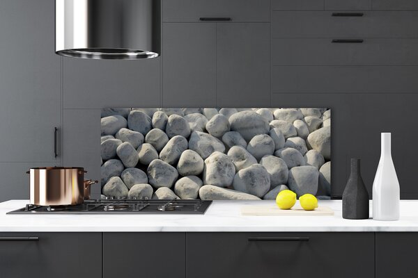Sklenený obklad Do kuchyne Kamene umenie 125x50 cm