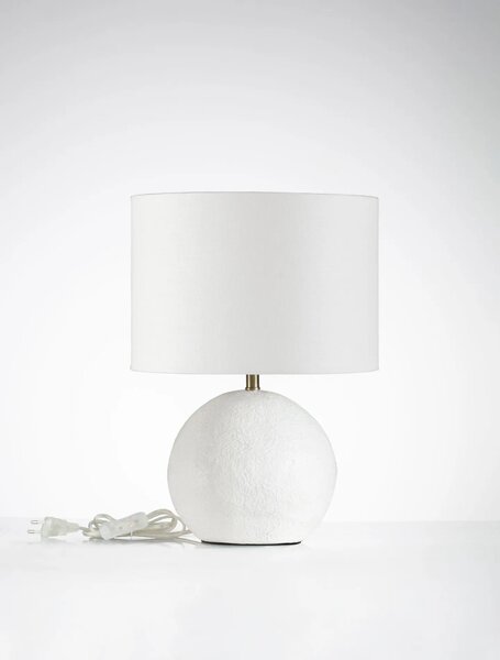 Dizajnová stolová lampa Ever 30 Biela