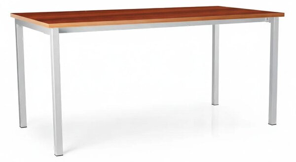 Univerzálny stôl s kovovou podnožou 160 x 80 cm, čerešňa