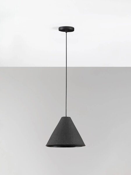 LED moderný luster Joelle 30 Čierna