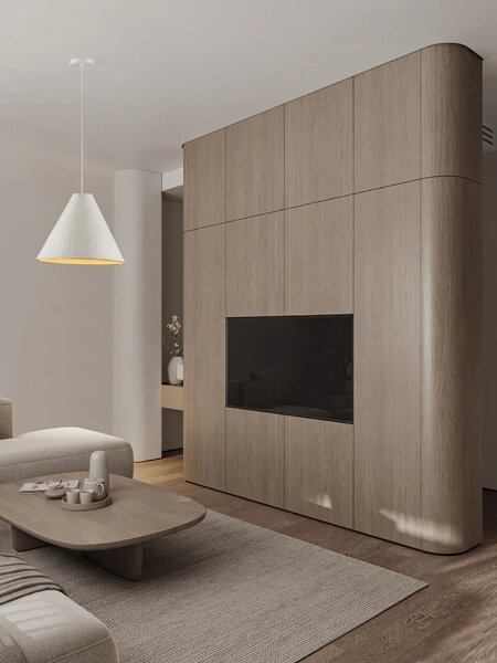 LED moderný luster Joelle 45 Biela