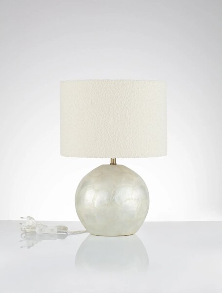 Moderná stolová lampa Ora Biela