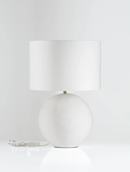 Dizajnová stolová lampa Ever 40 Biela