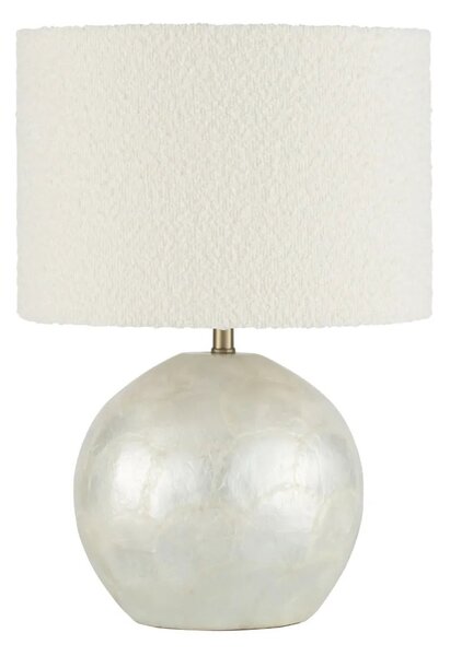 Moderná stolová lampa Ora Biela