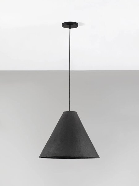 LED moderný luster Joelle 45 Čierna