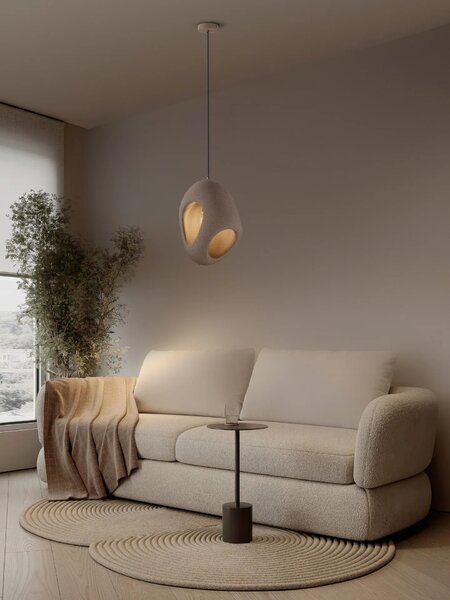 LED moderný luster Tempus Hnedá