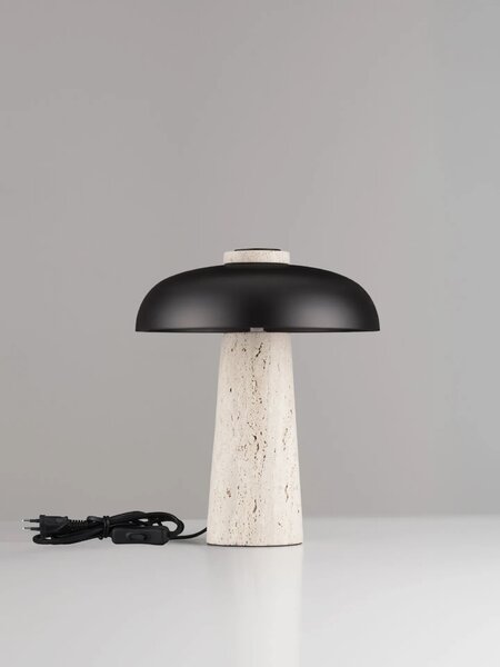 Moderná stolová lampa Lento Čierna