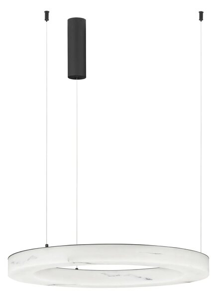 LED moderný luster Vaster Čierna A
