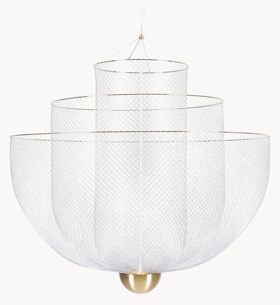 Veľký stmievateľný LED luster Meshmatics
