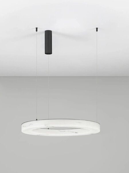 LED moderný luster Vaster Čierna A