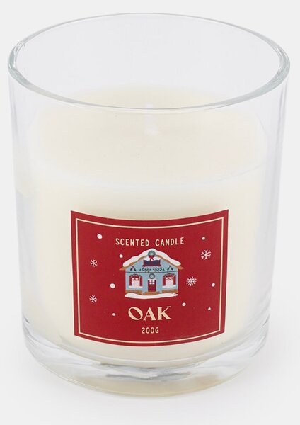 Sinsay - Voňavá sviečka Oak - červená