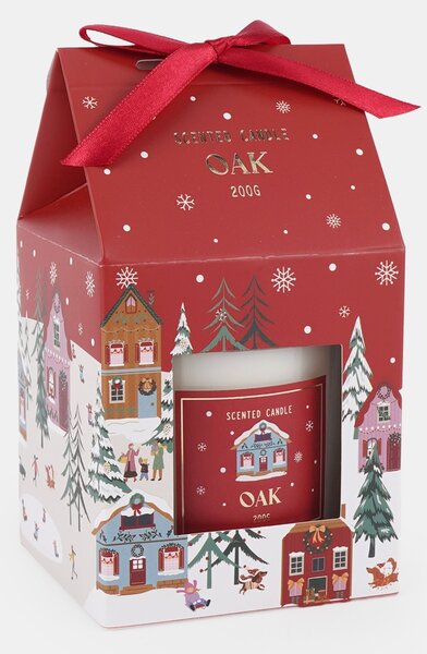 Sinsay - Voňavá sviečka Oak - červená
