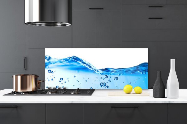 Sklenený obklad Do kuchyne Voda umenie 125x50 cm