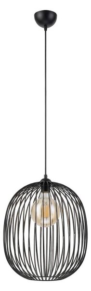 Luster na lanku DESTELLO 1xE27/15W/230V pr. 33 cm čierny