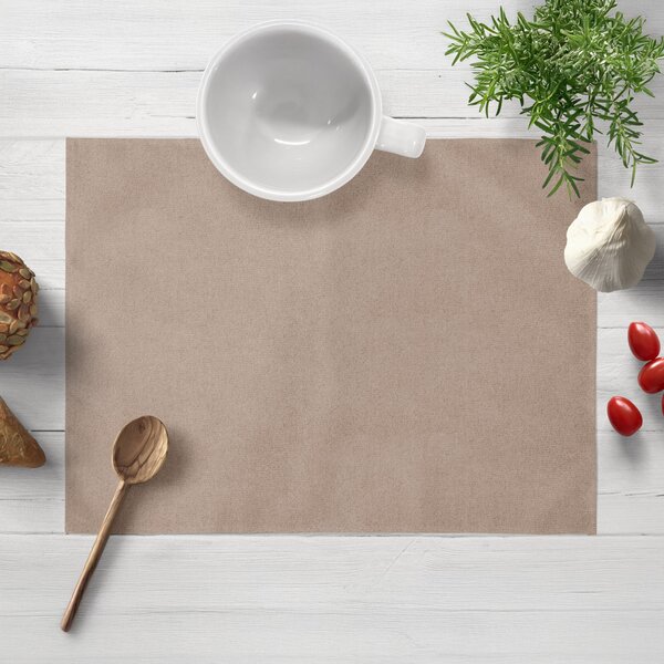 Biante Prestieranie na stôl/imitácia brúsenej kože Alcantara ALC-006 Béžové 30x40 cm