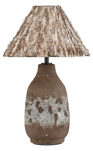 Moderná stolová lampa Wabi Hnedá