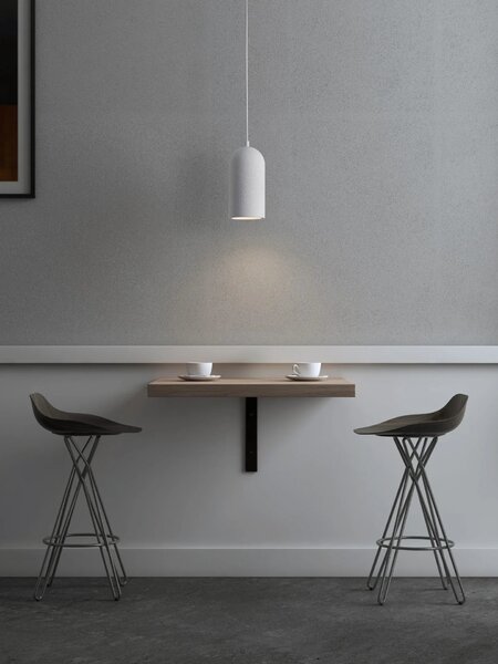 LED moderný luster Dome Biela