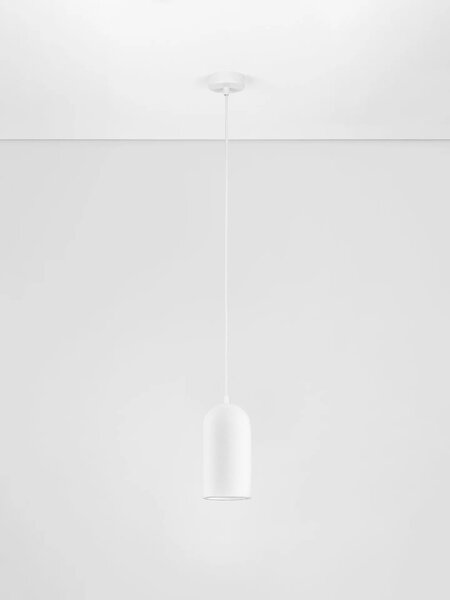 LED moderný luster Dome Biela