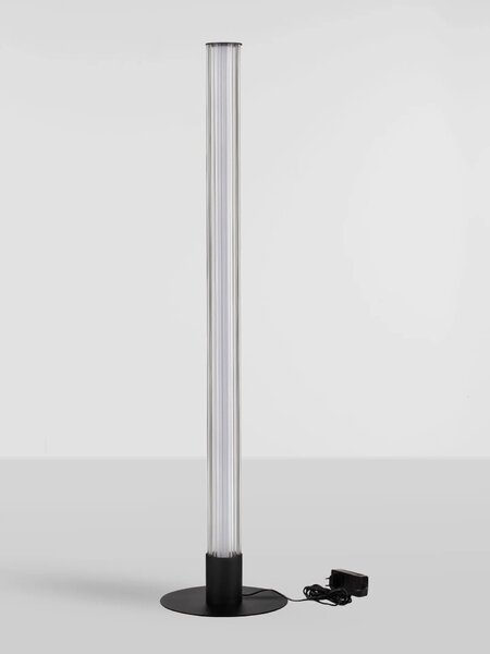 Dizajnová stojaca lampa Glovia Čierna