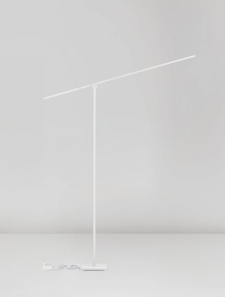 Dizajnová stojaca lampa Tenso Biela 24W