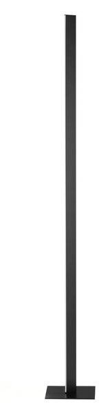 Dizajnová stojaca lampa Edel Čierna